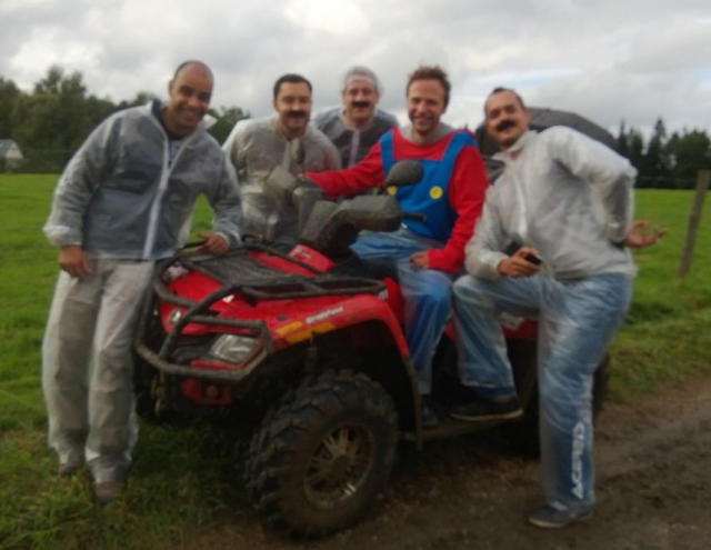 Organizar un evento con pilotaje de cuatrimoto 